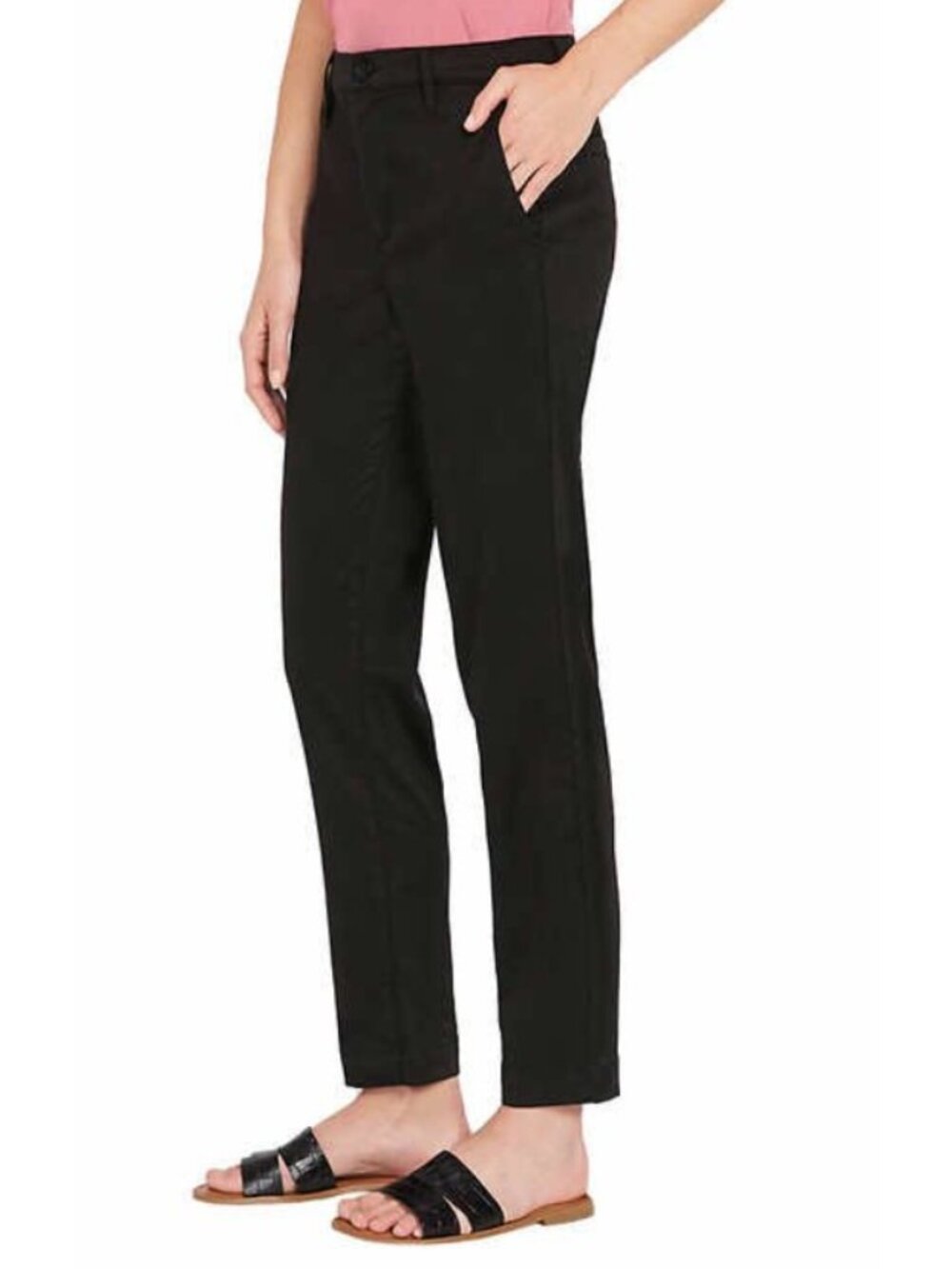 Nautica Ladies' Stretch Tencel Ankle Trouser Pant-Size 6-NWT